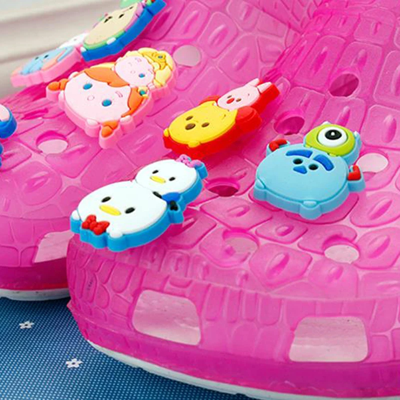 1pc Pvc Shoe Charms DIY Shoe Accessories Shoe Buckle For Croc Jibz For Wristbands Bands Kids Gift