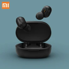 Оригинальные Xiao mi Red mi AirDots TWS Bluetooth наушники стерео mi AirDots Беспроводная Bluetooth 5,0 гарнитура с mi c наушниками