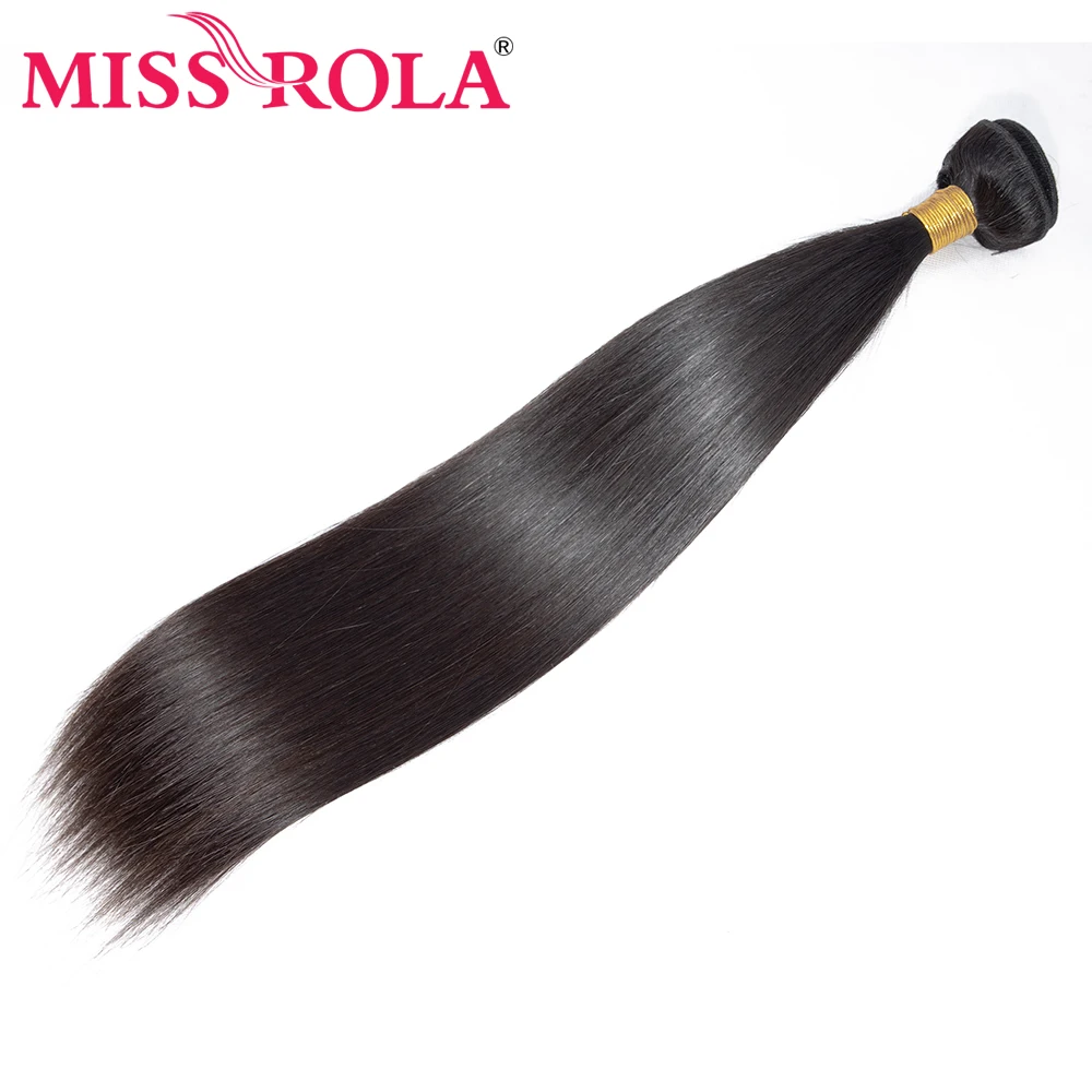 Miss Rola Brazilian Hair Weave Bundles 100% Human Hair Remy Straight Hair Extensions Natural Color 3 Bundles With Closure Miss Rola Brazilian Hair Weave Bundles 100% Human Hair Remy Straight Hair Extensions Natural Color 3 Bundles With Closure