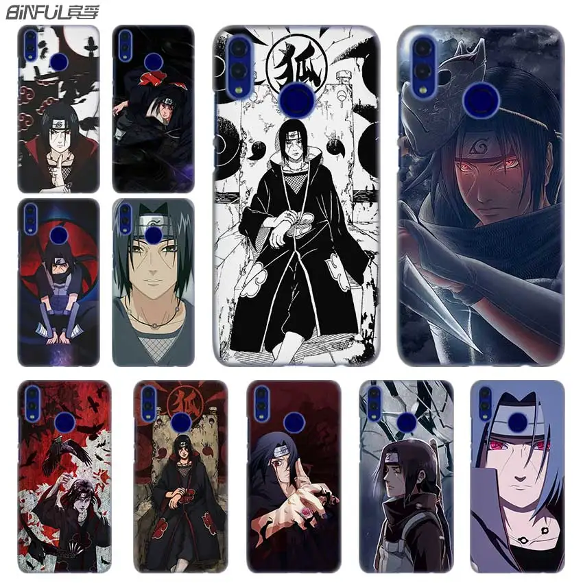 

Fashion luxury Phone cose cover for Huawei Honor 10i 8 8X 9X 10 Lite 4C 5X 6 6X 6C 7a 20 Pro 7X Naruto Itachi Uchiha