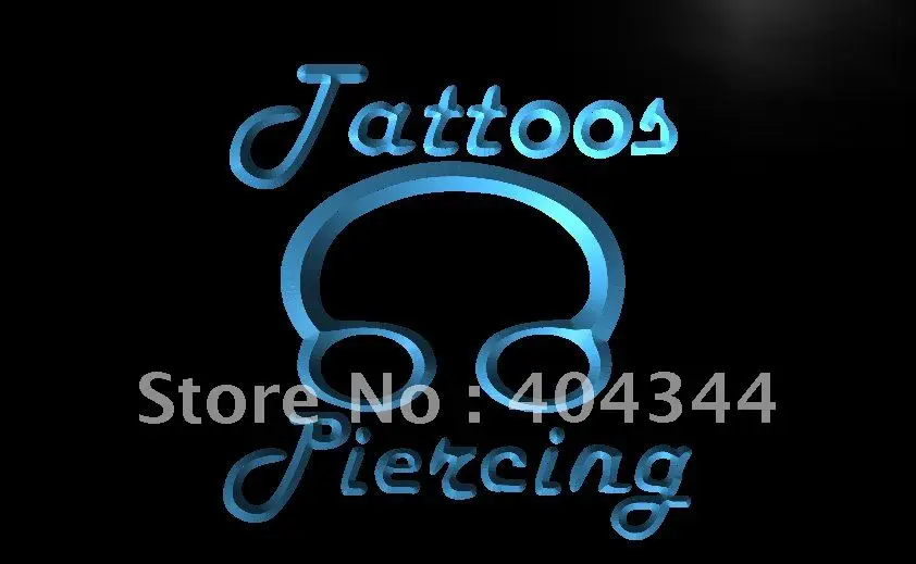 

LB484- Tattoos Piercing Ring Body LED Neon Light Sign