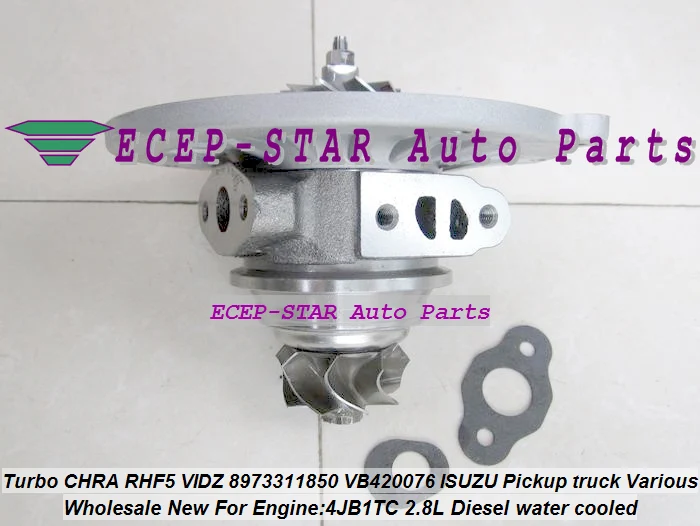 Turbo CHRA Cartridge Core RHF5 VIDZ VA420076 8973311850 8973311-850 4T505 1118010-802 For ISUZU Pickup 4JB1TC 4JB1T 4JB1-TC 2.8L