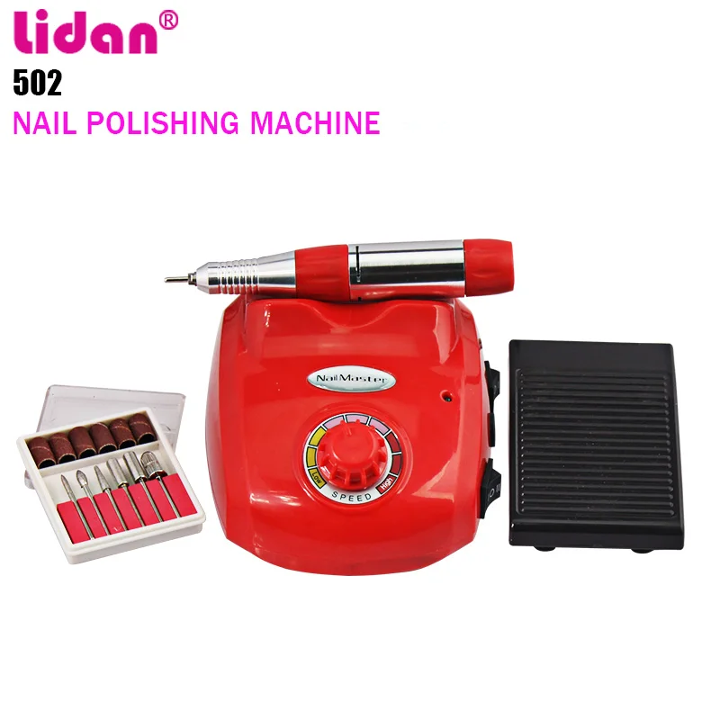 

Lidan Nail Polishing Machine 25000 Rpm Mini Electric Pen Grinding Machine punte fresa cuticole punte fresa cuticole