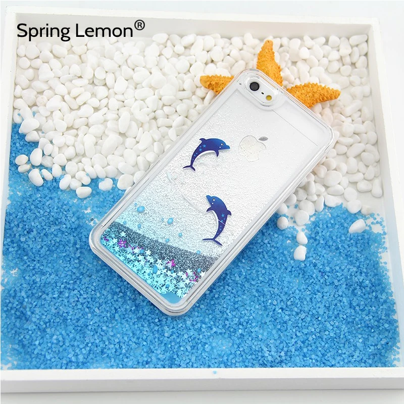 For iphone 7plus 7 Case Dolphin Penguin Polar Bear Ocean