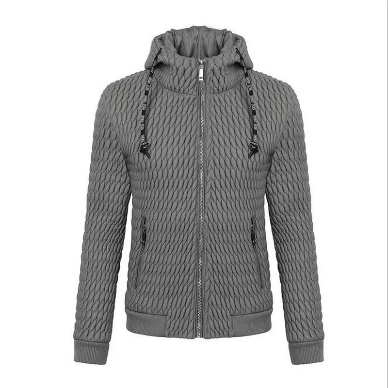 Vxo Blue Vestes bleu gris Régulier Veste Chaud Casual Bas dark Parkas Capuchon Vers À D'hiver Noir Le Manteaux Mâle AqScR35j4L
