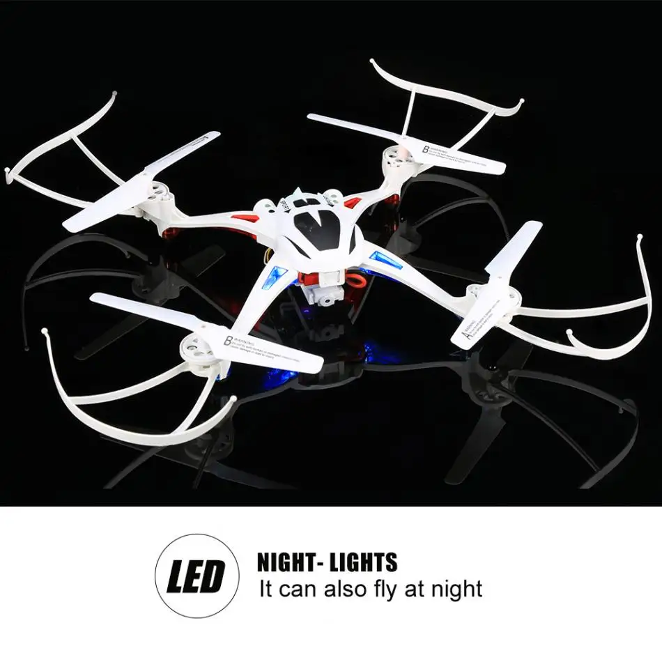

2.4GHz RC Quadcopter Wifi FPV with 0.3MP Camera Remote Control Drone One Key Return Built-in 6-axle Gyroscope Helicopter