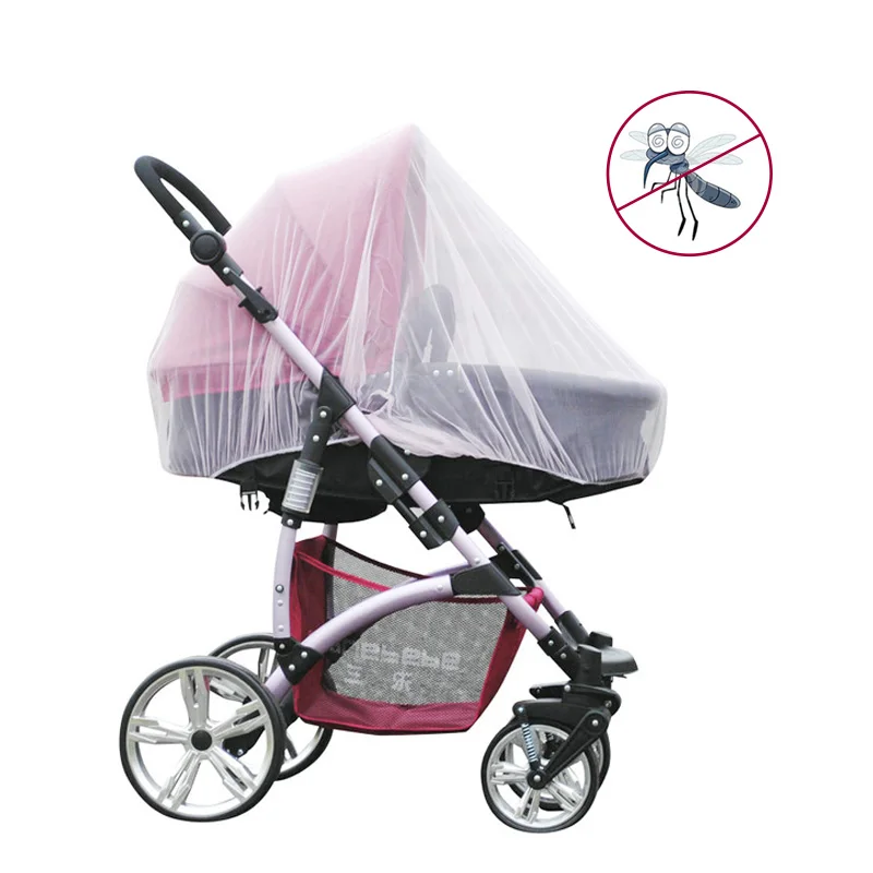 

Summer children baby stroller pushchair mosquito net netting accessories curtain carriage cart cover insect care Anti mosquito