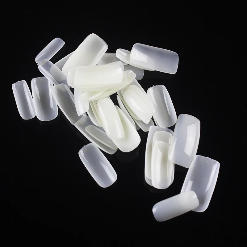 

Forpretty Fake Nails Kunstnagels Nail Design Tips Ferramentas Faux Ongles Naturel Clear Manicure 50pcs Acrylic Unghie Finte