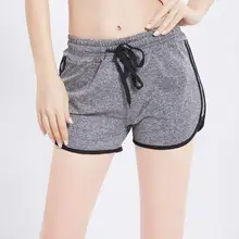 Весна-осень шорты для йоги Для женщин девочек Спортивные шорты для бега Фитнес короткие тренировки пляжные шорты yoga одежда