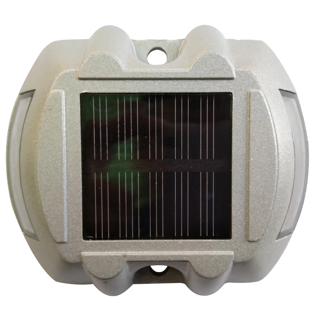 

Solar Power LED Road Stud Light For Path Deck Dock Driveway Garden Pathway White/ Blue
