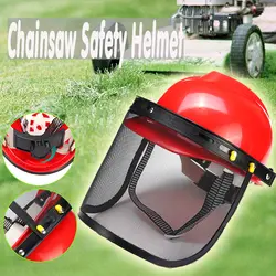 Бензопила защитный шлем Brushcutter триммер защитный шлем лесного хозяйства козырек защиты регистрации
