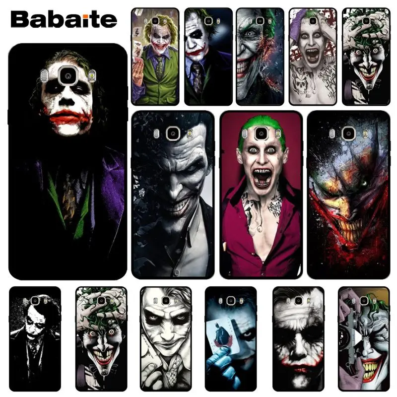 Babaite Batman Dark Knight Joker Karta High-end Protector Phone Case For Samsung J6 puls J7 J730 J8 J2 PRIME Pro 2018 J4 | Мобильные