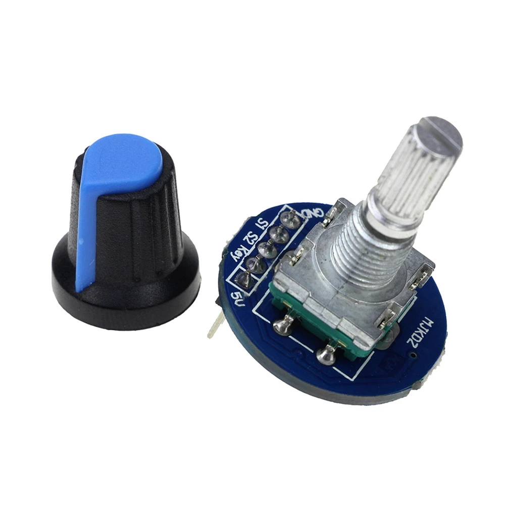 

Rotating Potentiometer Knob Cap Digital Control Module Rotary Encoder Module