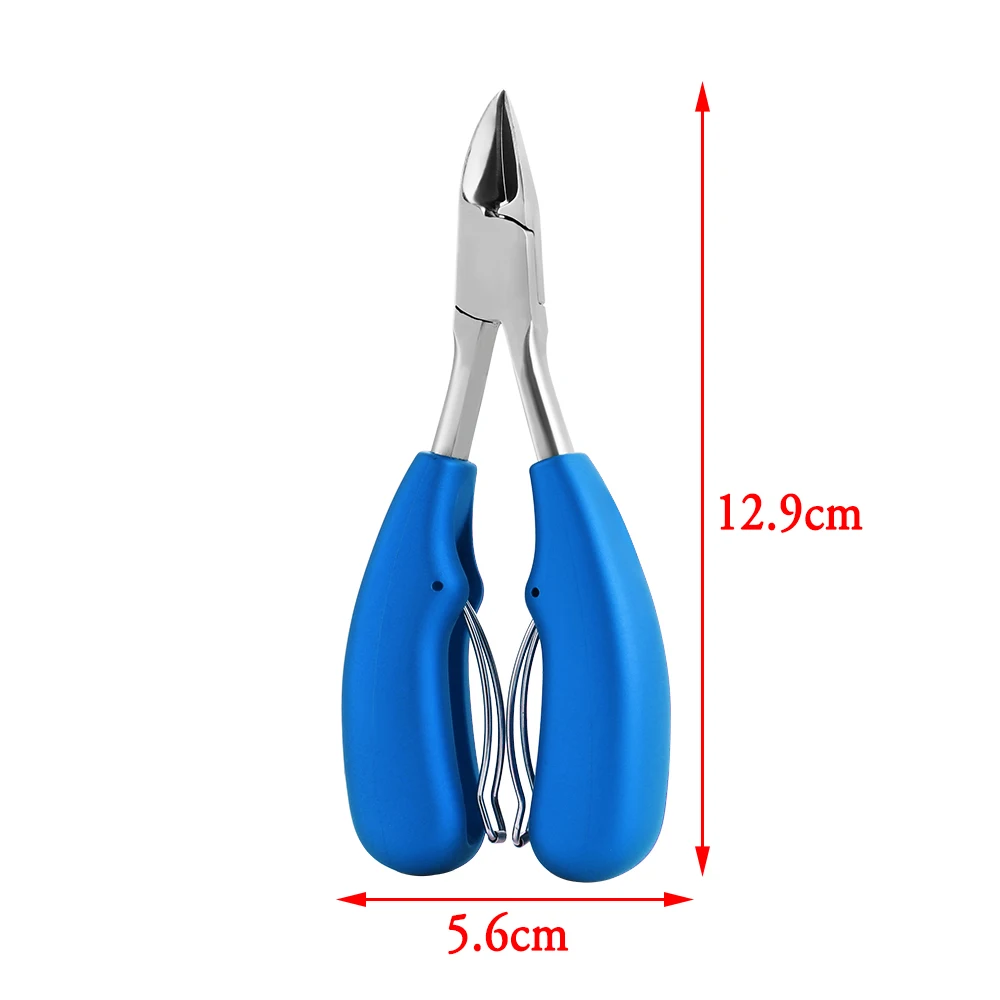 1 шт. инструмент для маникюра и педикюра из нержавеющей стали точные кусачки для ногтей резак Кусачки триммер для толстых вросших ногтей Ножницы