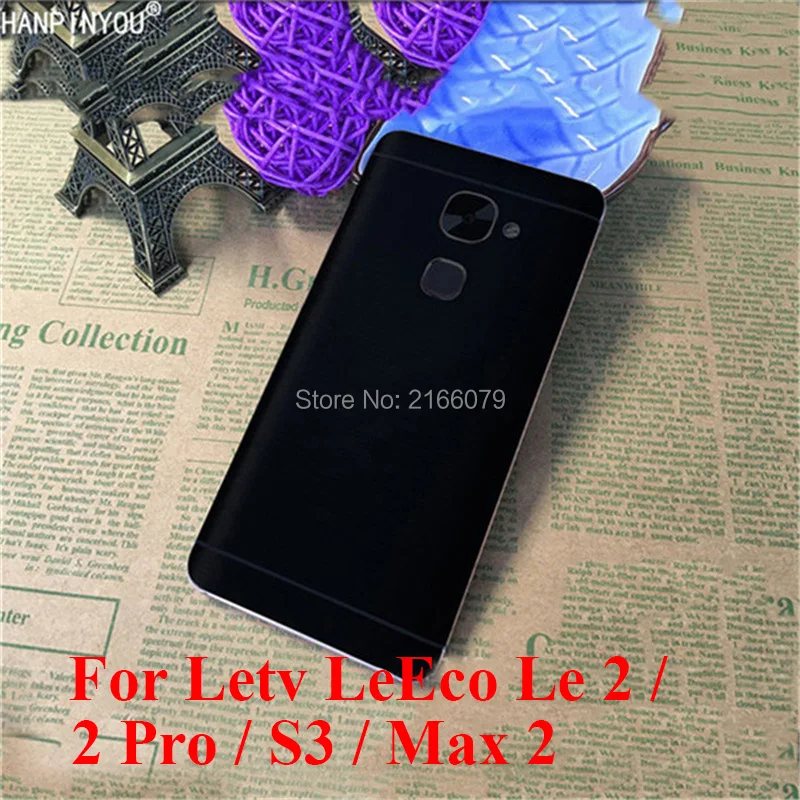 

For Letv LeEco Le 2/ 2 Pro / S3 / Max 2 Full Cover Back Body Brushed Metal Decal Skin Phone Protective Wire Drawing Sticker Case