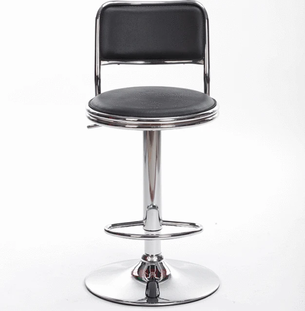 Simple Clic Design Bar Chair Adjule Lifting Swivel Stool Simple Clic Design Bar Chair Adjule Lifting Swivel Stool Office High Density Sponge Reception