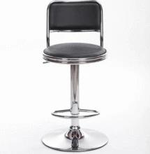 Simple Classic Design Bar Chair Adjustable Lifting Swivel Bar Stool Office Chair High Density Sponge Reception/Waiting Room