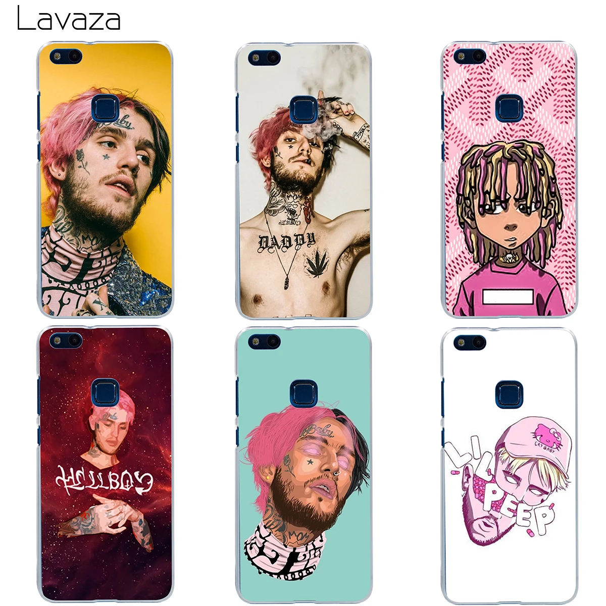 Lavaza Drake Rihanna Lil Peep Cartoon Animal Dog Pig Rabbit Case for Huawei Mate 10 P8 P9 P10 Lite Pro Mini 2017