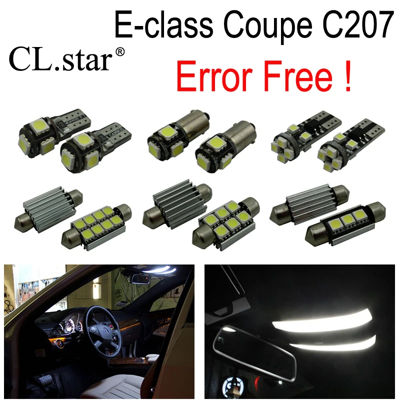 Us 21 45 26 Off 15pcs Led Bulb Interior Dome Light Kit For Mercedes E Class Coupe C207 E200 E220 E250 E260 E300 E320 E350 E400 E500 E550 09 16 In