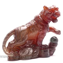 Талисманы на удачу, китайский зодиак, желтый тигр, шенсяо, аллохроический талисман, орнамент, чайный питомец, новые подарки, S1015BHu