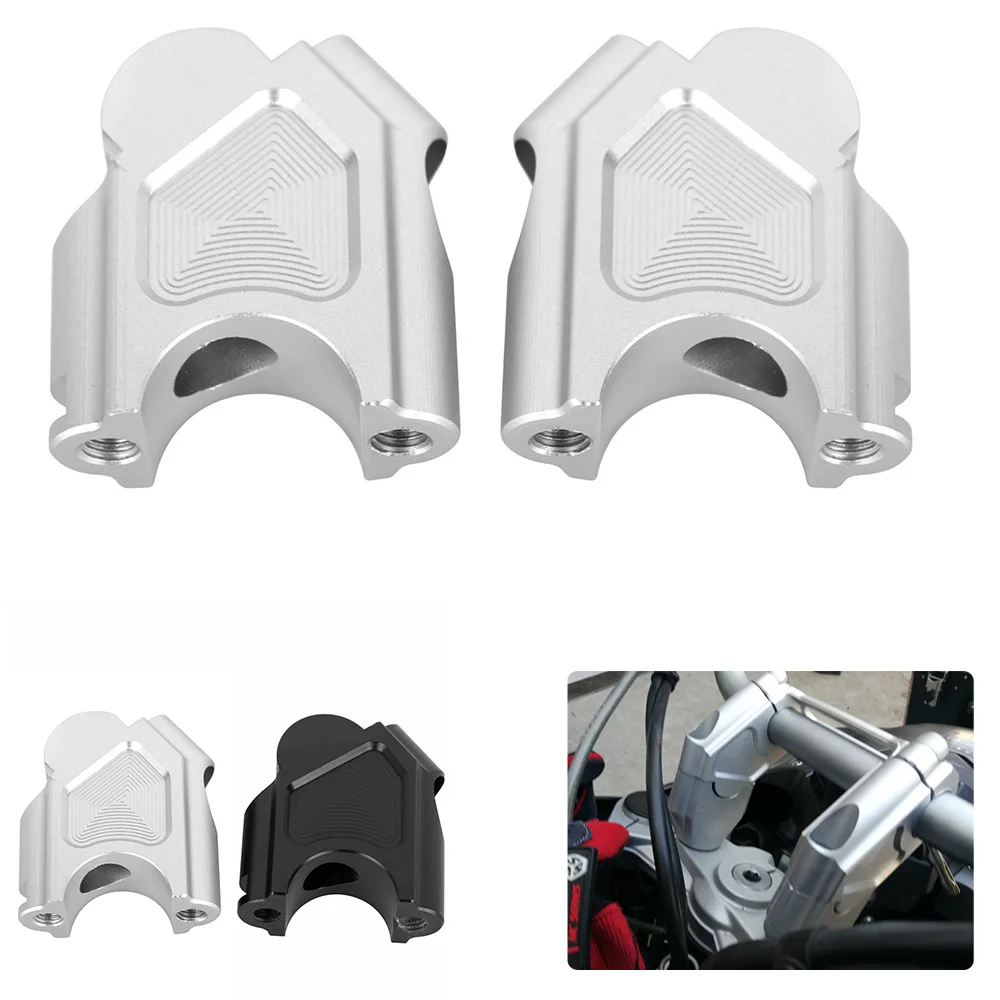 

Motorcycle Handle Bar Clamp Raiser Kit Extend Handlebar Mount Riser Backs Moves Bracket Kit For BMW F800GS 2008-2017