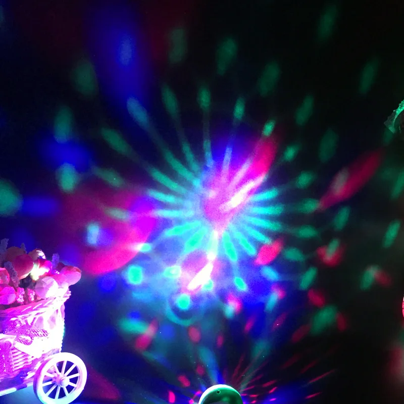 Led Mini USB RGB Stage Night Lamp Portable Sound  Touch Sense Laser Projector Neon Light Crystal Magic Ball For Xmas Party KTV (6)