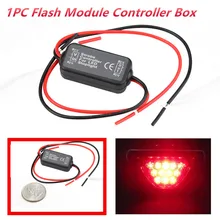 NEW 12V GS-100A LED Brake Stop Light Strobe Flash Module Controller Box For Car