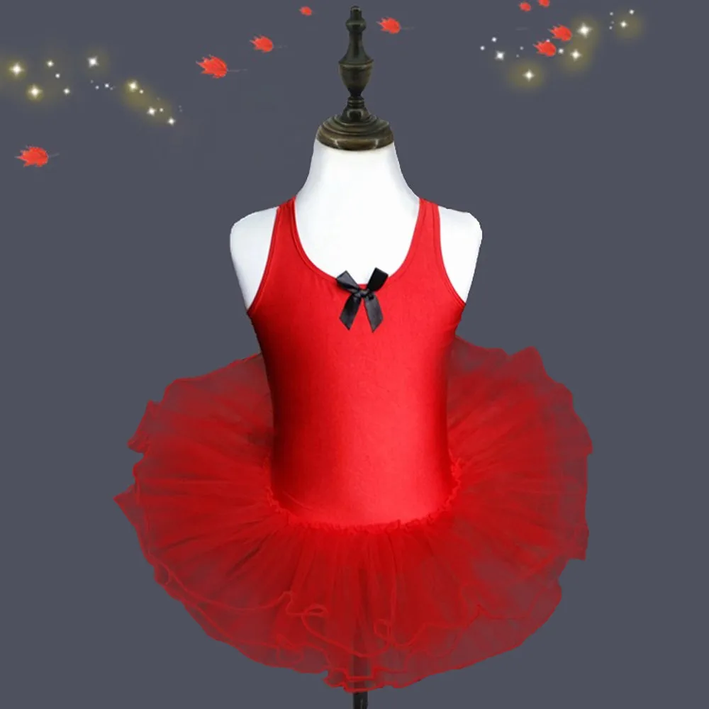 

Toddler girls dress Gauze Leotards Ballet Bodysuit Dancewear Dress Baby Girl Clothes Christmas Kids Dresses For Girls Outfits