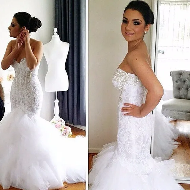 Fishtail Wedding Dress