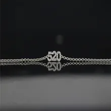 LASAMERO 0.095CTW роскошные золотые браслет в форме сердца натуральный кристалл алмаза браслет 18 К золото половина Алмазный диск браслет