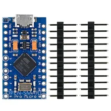 Про микро модуль мини леonardo доска крошечные Atmega32U4 макетная плата с разъемом Micro USB для Arduino леonardo