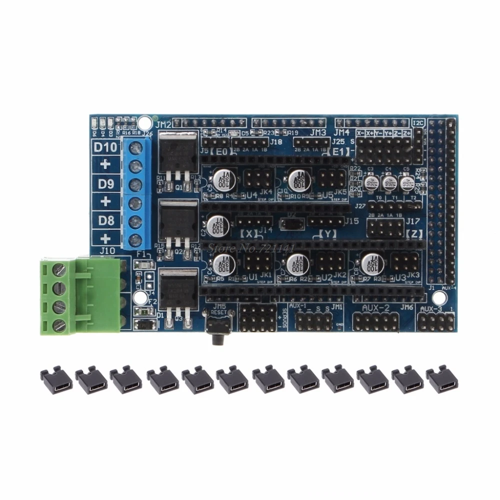 

Ramps 1.5 Base Controller Panel Expanding board Upgraded Ramps 1.4 For 3D Printer