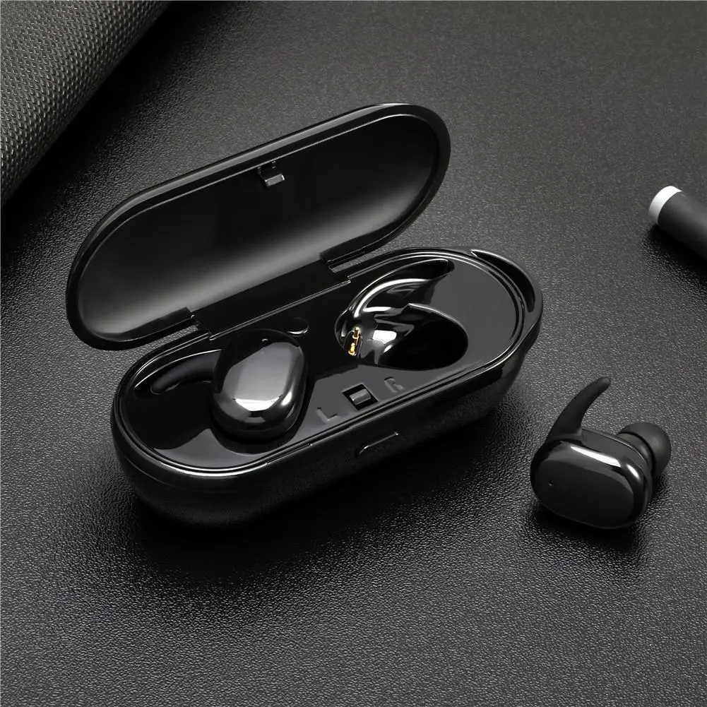 TWS Bluetooth 5 0 наушники беспроводные мини водонепроницаемые с микрофоном зарядная