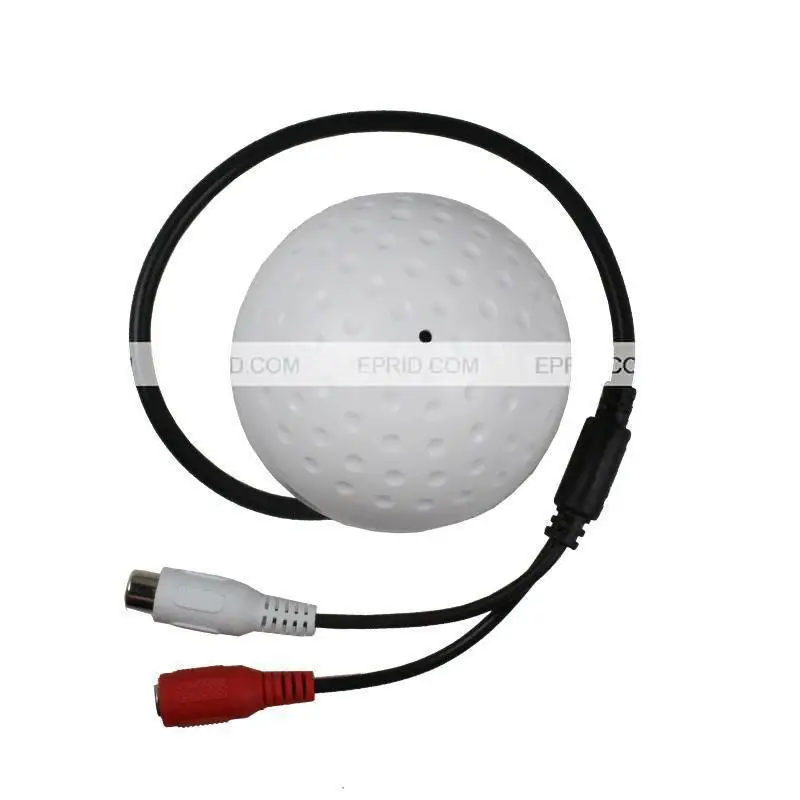 MIC Microphone RCA Output High Sensitive for CCTV Security DVR Monitor Audio