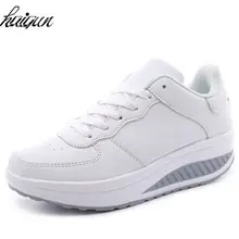 Женская повседневная обувь; обувь на платформе для похудения; женская модная обувь на плоской подошве; женская обувь для фитнеса; Прямая поставка с фабрики