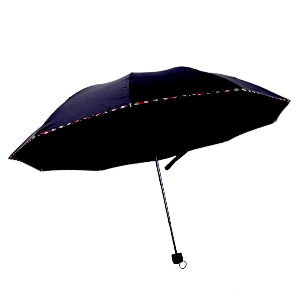 Umbrella Folding Anti-wind Men And Women With Ten Bones To Reinforce The Large Business Creative Rain Students | Дом и сад