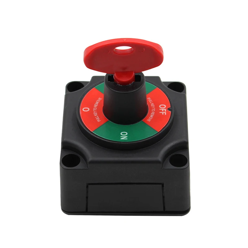 

12/24V Marine Battery Switch Battery Isolator Disconnect Rotary Switch Isolator Selector For Marine Boat Rv Vehicles