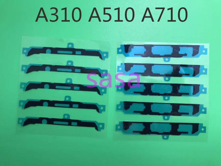 

10set/lot Original Faceplate LCD Front Frame Glue Sticker Adhesive Tape For Samsung Galaxy A3 A310 A5 A510 A7 A710 A9 A910 2016