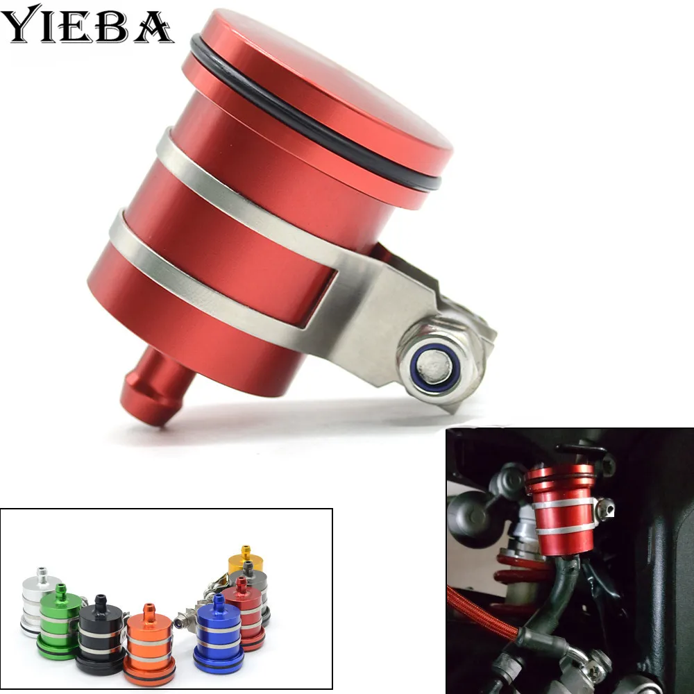 Universal Motorcycle Brake Fluid Reservoir Clutch Tank Oil Fluid Cup For Suzuki Gsxr 750 Sv 650 Gsr 600 gsx Honda Yamaha MT-09
