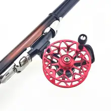 Правая рука рыболовная Летающая колесо передняя катушка морской пресноводный морской лед рыболовное литое колесо для троллового лова снасти мини-Ручная катушка новая