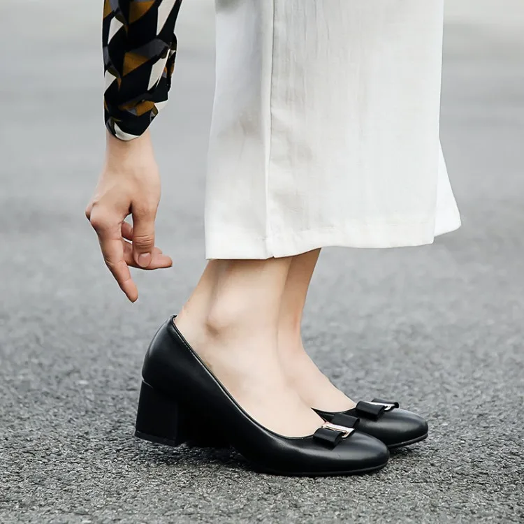 

Big Size 11 12 13 high heels sandals women shoes woman summer ladies Miller's middle heel, square button and checked shoes