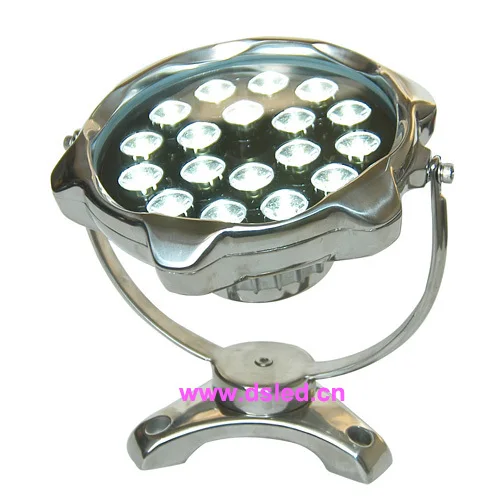 

New Design,CE,IP68, High power 18W LED pool light,Outdoor LED spotlight,18X1W, 24V DC,stainless steel.DS-10-67-18W