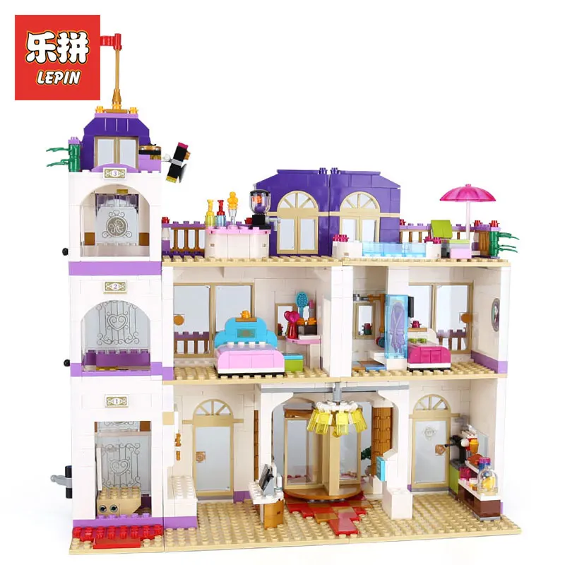 

Lepin New 01045 1676pcs GIRL SERIES amusement park games Educational Building Blocks Bricks Toys GriL ToyLegoINGlys 41101