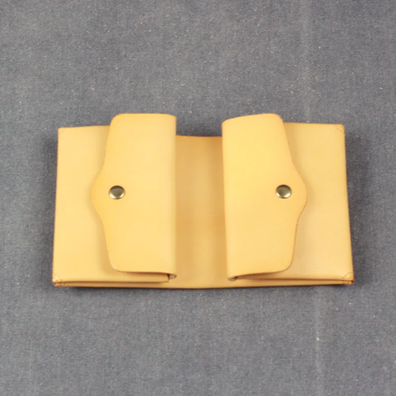 

New Tanning Genuine Leather Wallet One Piece Wallet Short Fashion Creative Head Layer Cowhide Wallet Open Pure Japanese Female
