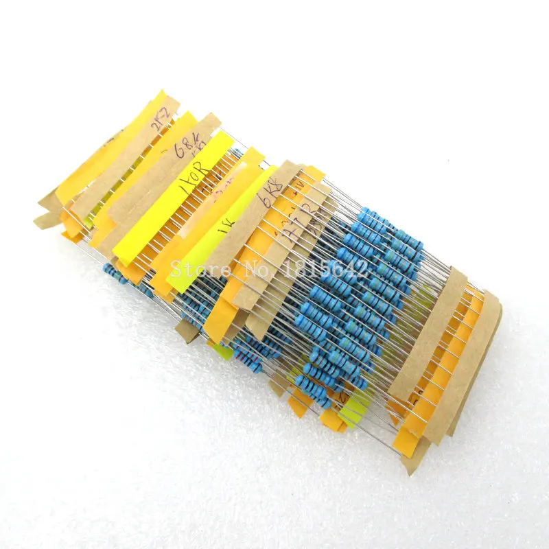 4pcs MR30 9.1K ohm 1//2W 0.5W Vishay 1/% Metal film Resistor 9K1 PHILIPS
