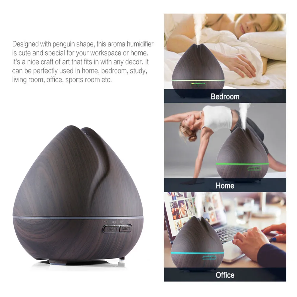 Lotus Shaped Aroma Diffuser with Remote Control House of Mist