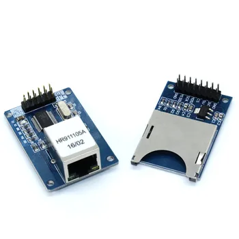 

ENC28J60 Ethernet LAN Network Module Schematic For Arduino 51 AVR LPC+SD Card Module Slot Socket Reader For Arduino ARM MCU