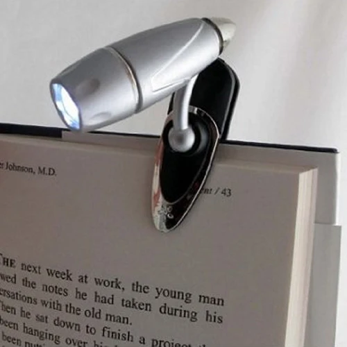 Регулируемый светодиодный светильник для чтения-360 градусов