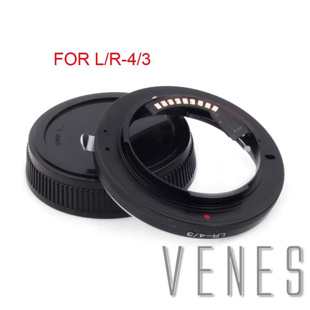 

Venes For L/R-4/3 AF Confirm Adapter Leica R Lens to Olympus Four Thirds 4/3 Camera E-5, E-7, E420, E620, E520, E-410, E-510