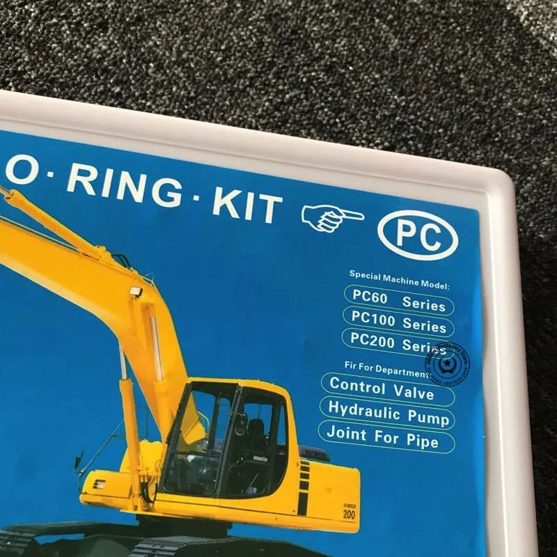 Запчасти для экскаватора Komatsu уплотнительное кольцо коробка с инструментами PC60/100/200 уплотнительное кольцо комплект автомобильных аксессуаров